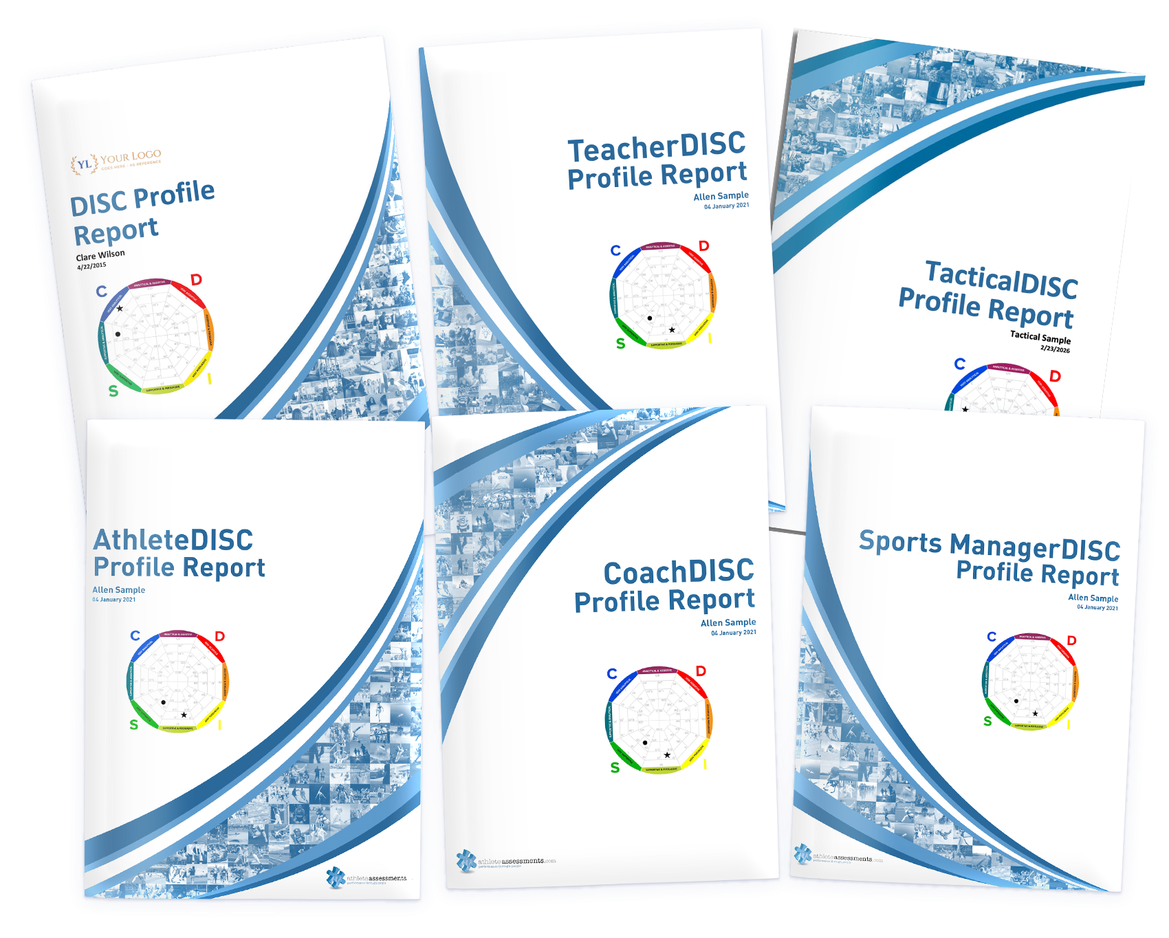 all 6 disc profiles landscape