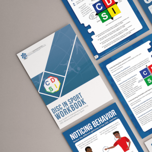 DISC in Sport Workbook, e-book or physical for using DISC profiles in sport